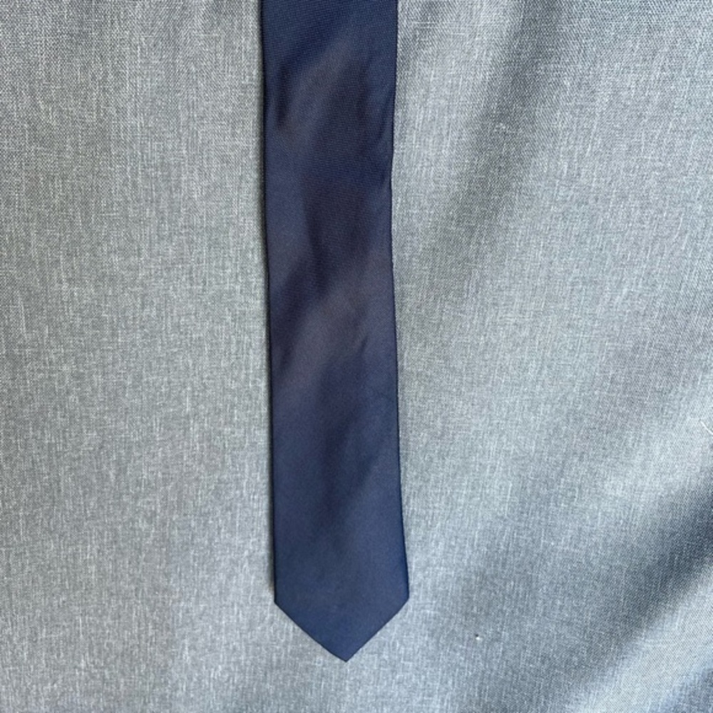 Banana Republic Men's Slim Navy Neck Tie